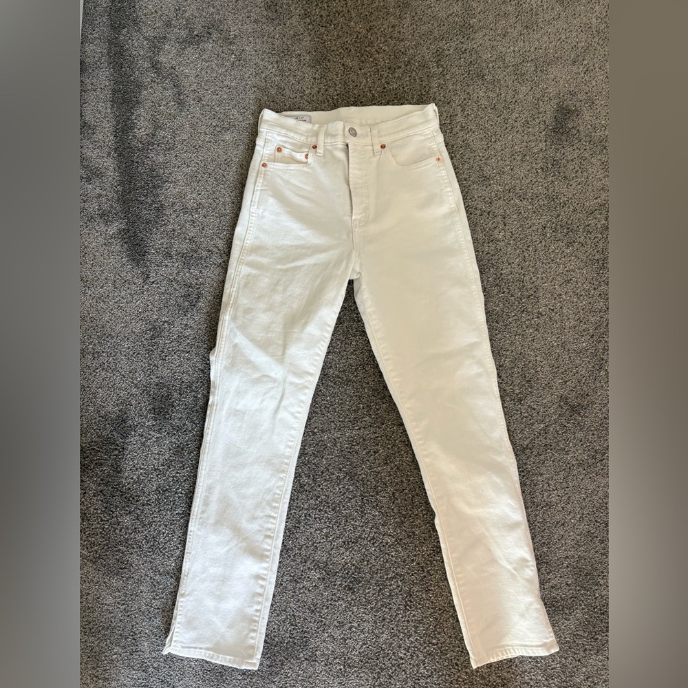 GAP Women's Crisp White Skinny Jeans